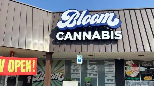 Bloom Cannabis Massillon dispensary storefront on Federal Avenue NW